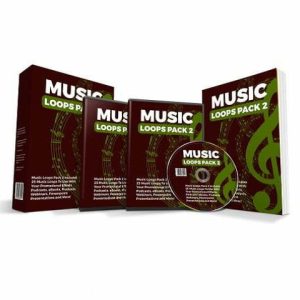 25 Royalty-Free Music Loops Pack 2 - with Resell Rights