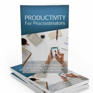 Productivity for Procrastinators - eBook with Resell Rights