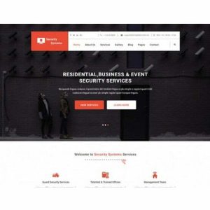 Security Services - HTML Template