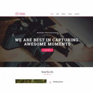 Wedding Photography - HTML Template