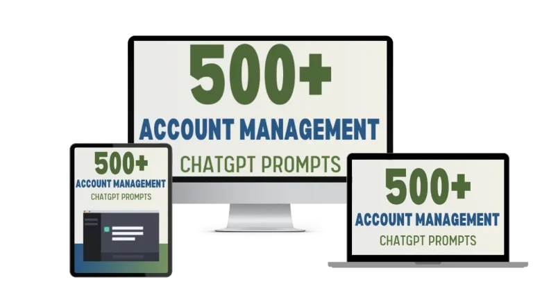 Account Management ChatGPT Prompts