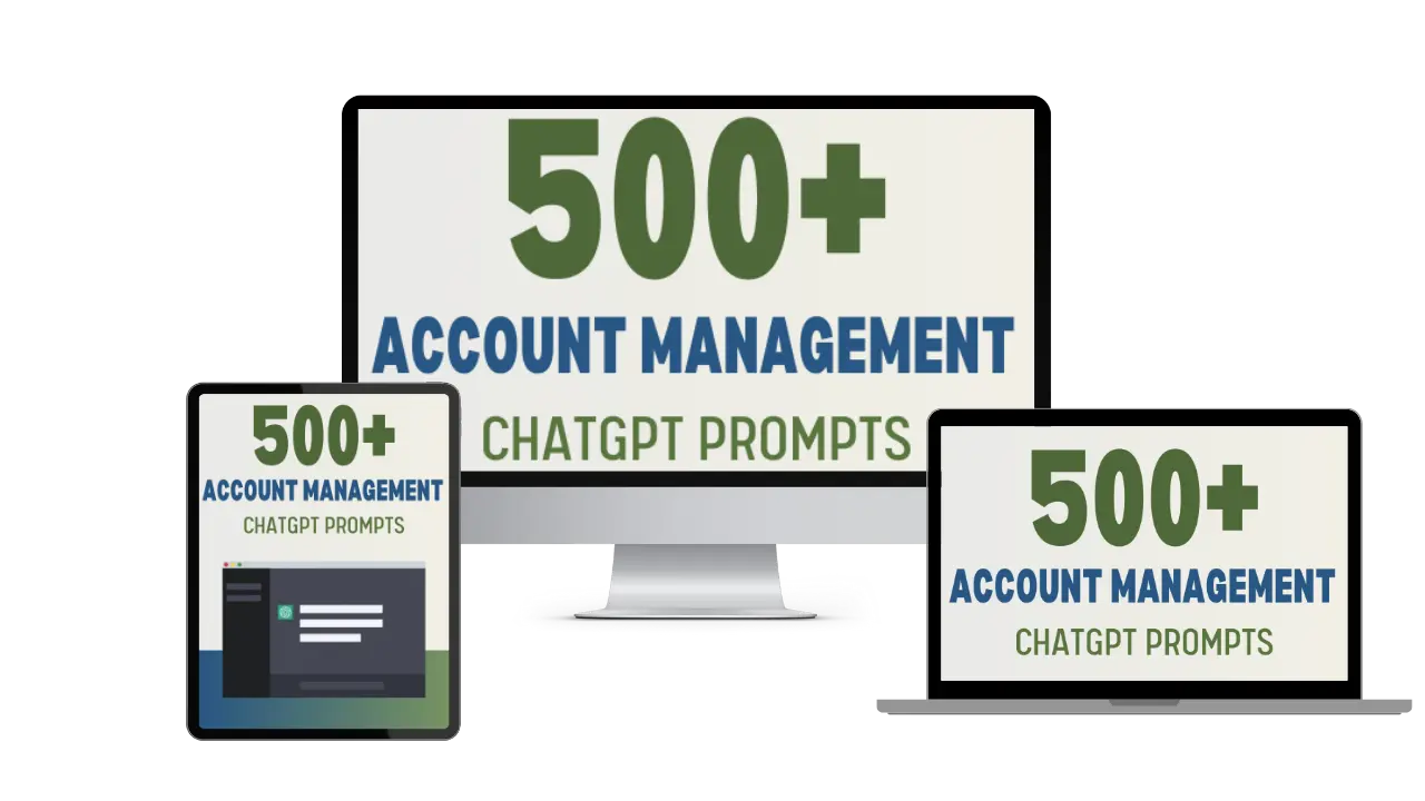 Account Management ChatGPT Prompts