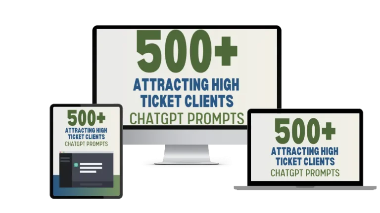 Attracting High Ticket Clients ChatGPT Prompts