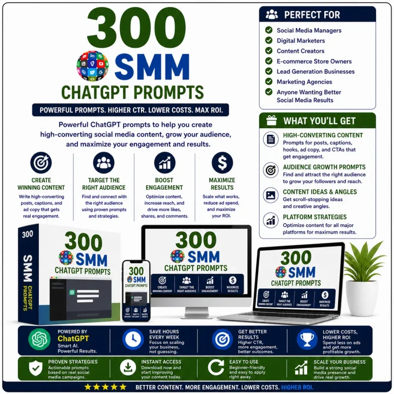 Best-300-SMM-ChatGPT-Prompts