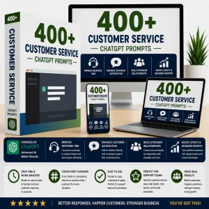 Best-400-Customer-Service-ChatGPT-Prompts