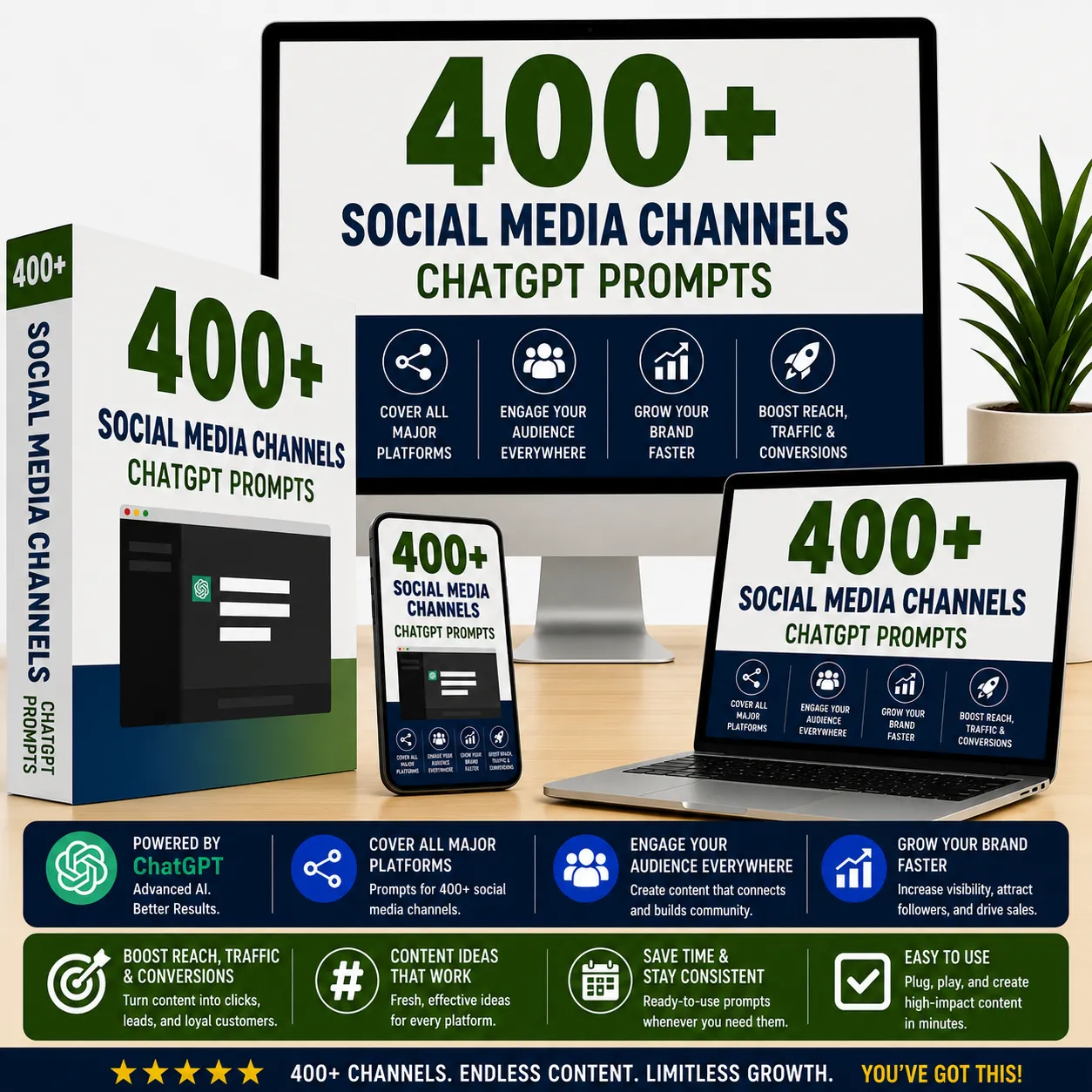 Best-400-Social-Media-Channels-ChatGPT-Prompts
