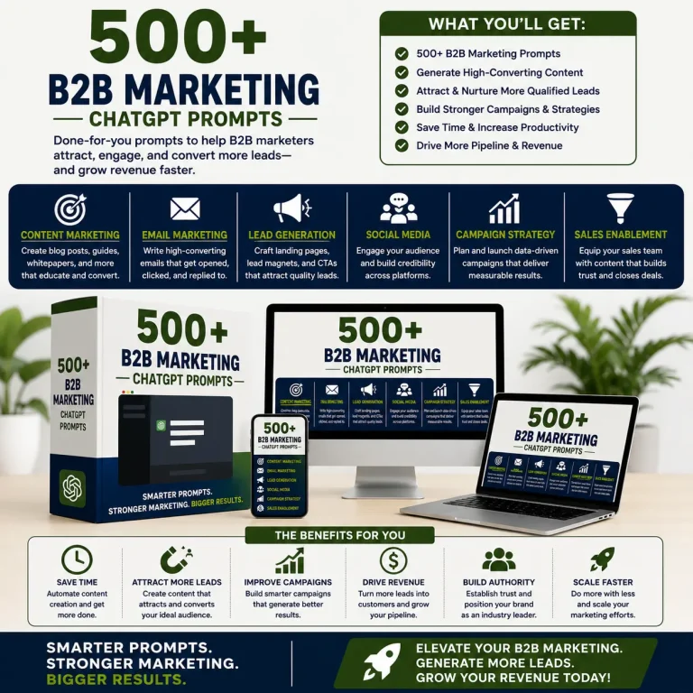 Best-500-ChatGPT-Prompts-For-B2B-Marketing