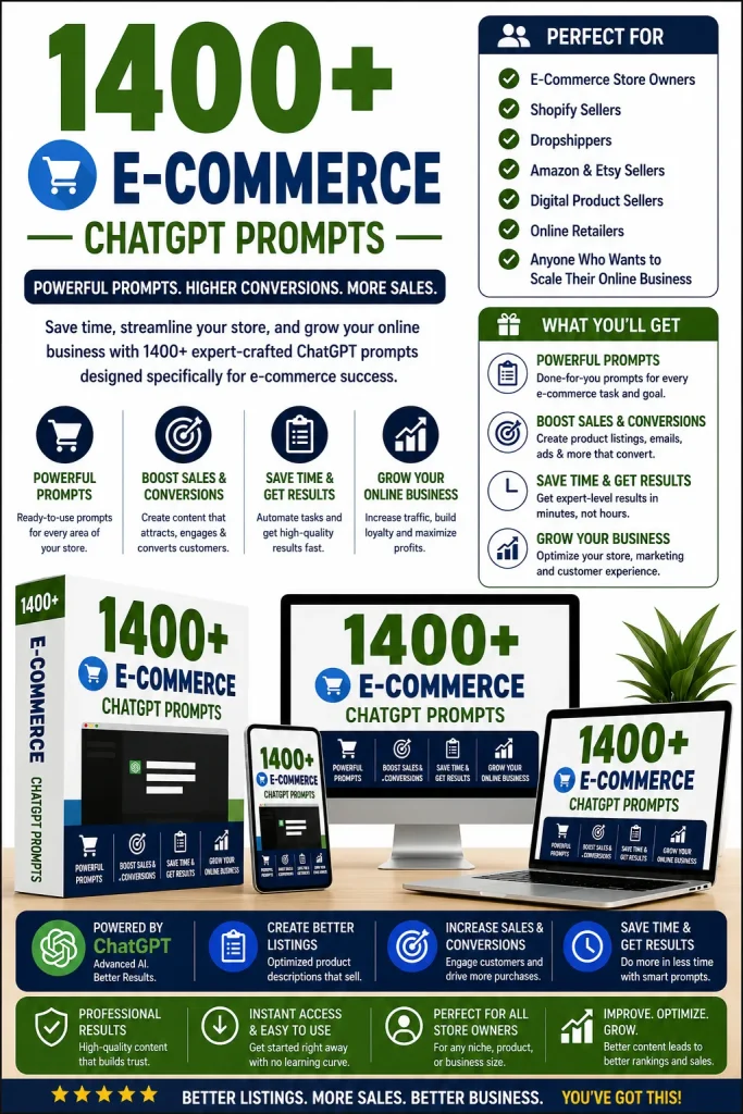 Best-E-commerce-ChatGPT-Prompts