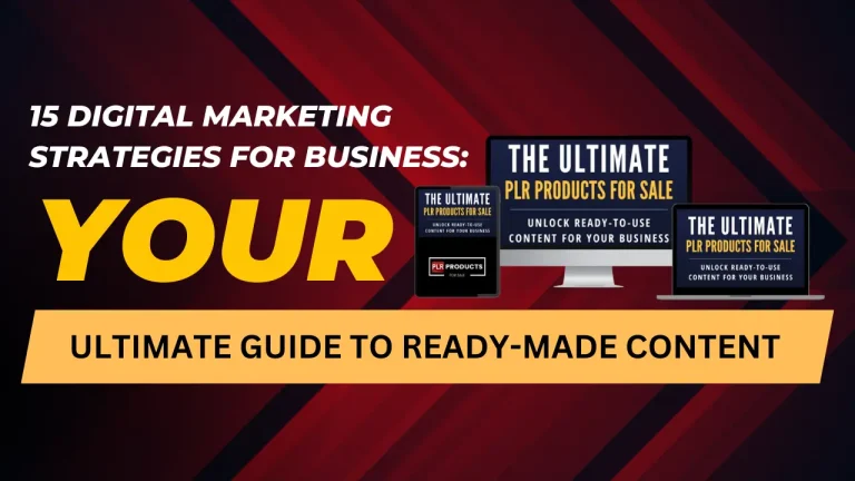 Comprehensive list of digital marketing strategies, including SEO, social media, email marketing, and more