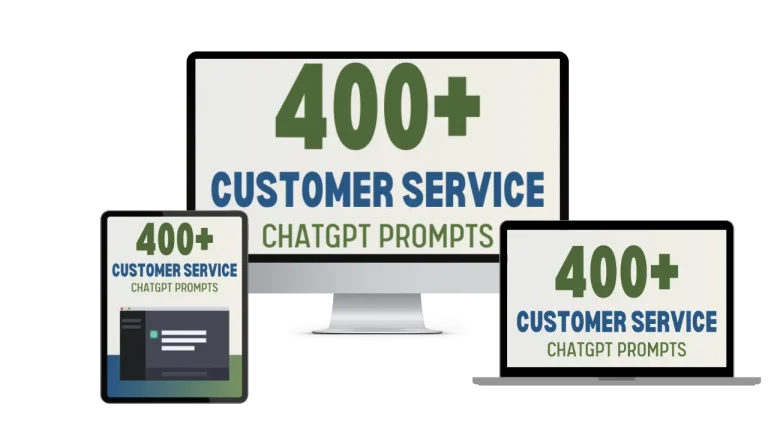 Customer Service ChatGPT Prompts