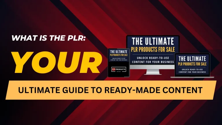 Explanation of PLR, showcasing its definition, uses, and benefits for businesses and marketers