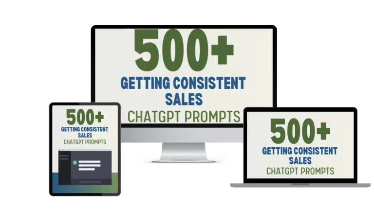 Getting Consistent Sales ChatGPT Prompts