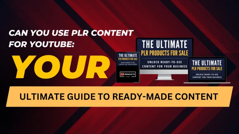Guide on using PLR content for creating YouTube videos