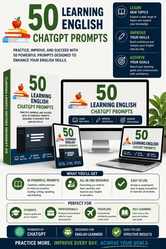 Learning-English-ChatGPT-Prompts