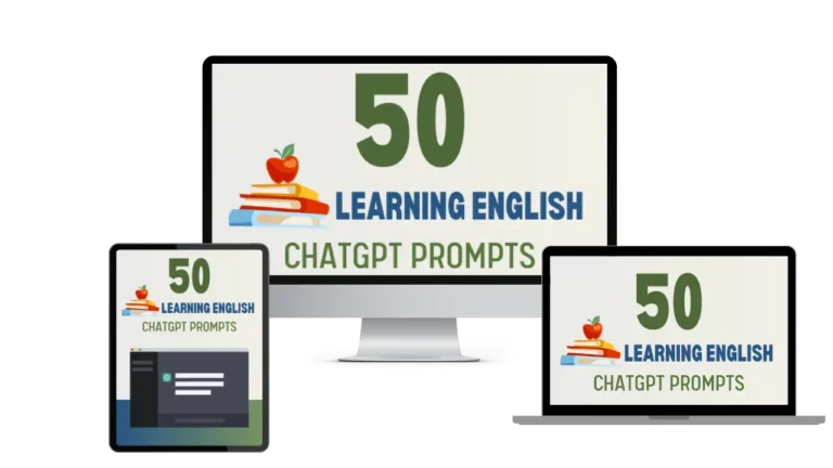 Learning English ChatGPT Prompts