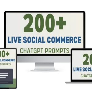 Live Social Commerce ChatGPT Prompts
