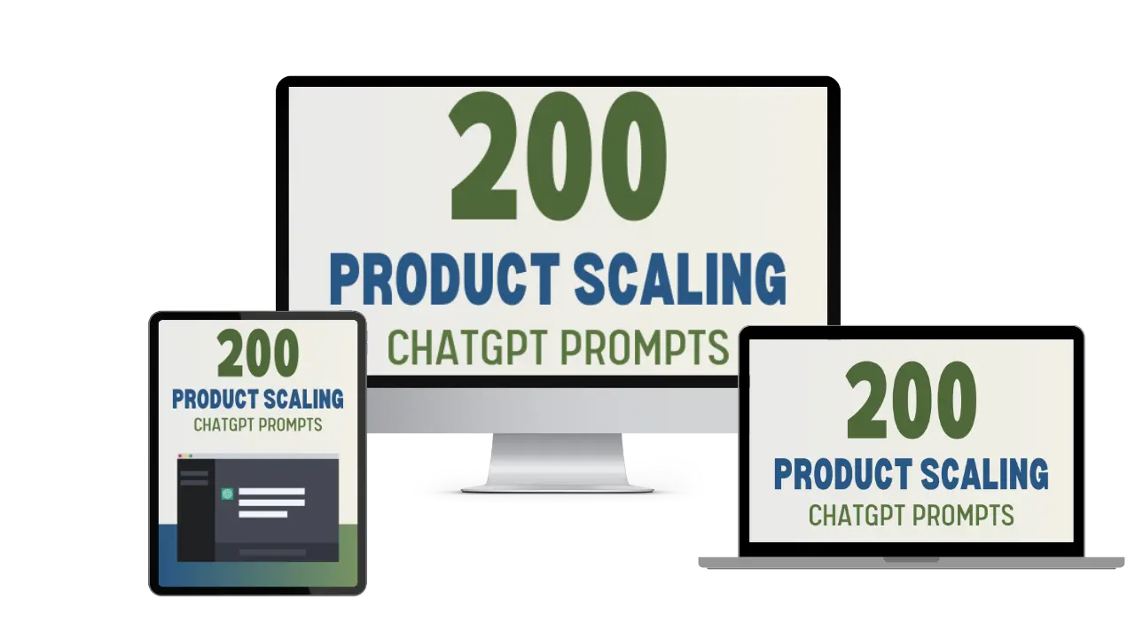 Product Scaling ChatGPT Prompts