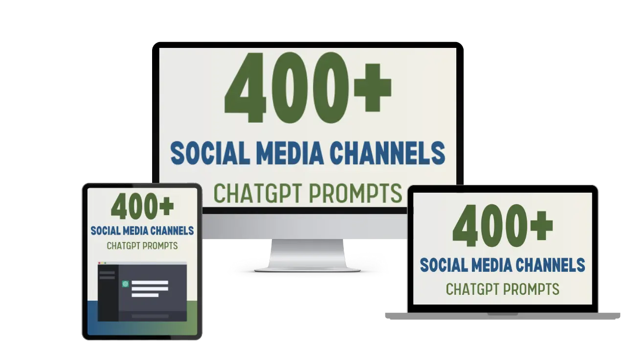 Social Media Channels ChatGPT Prompts