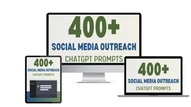 Social Media Outreach ChatGPT Prompts