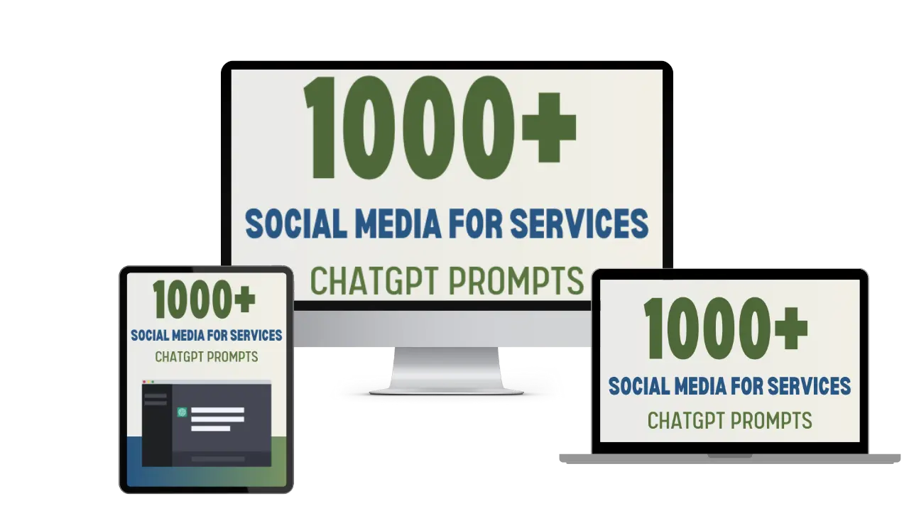 Social Media for Services ChatGPT Prompt