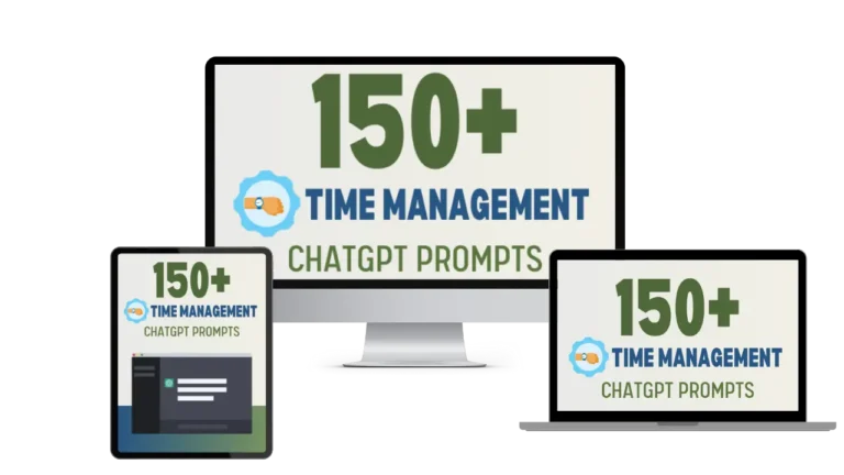 Time Management ChatGPT Prompts