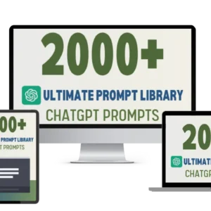 Ultimate Prompt Library ChatGPT Prompts