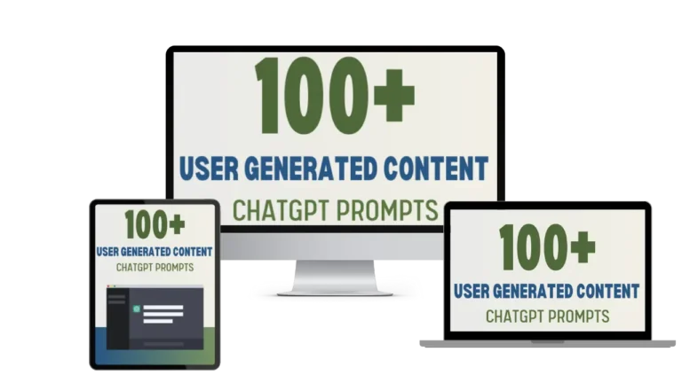User Generated Content ChatGPT Prompts