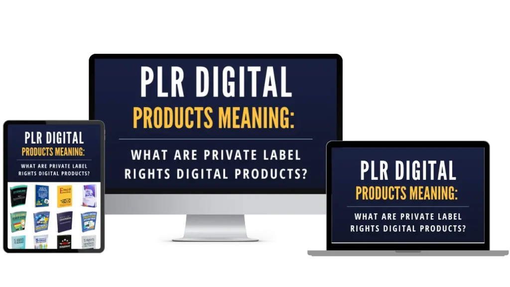 plr digital products meaning