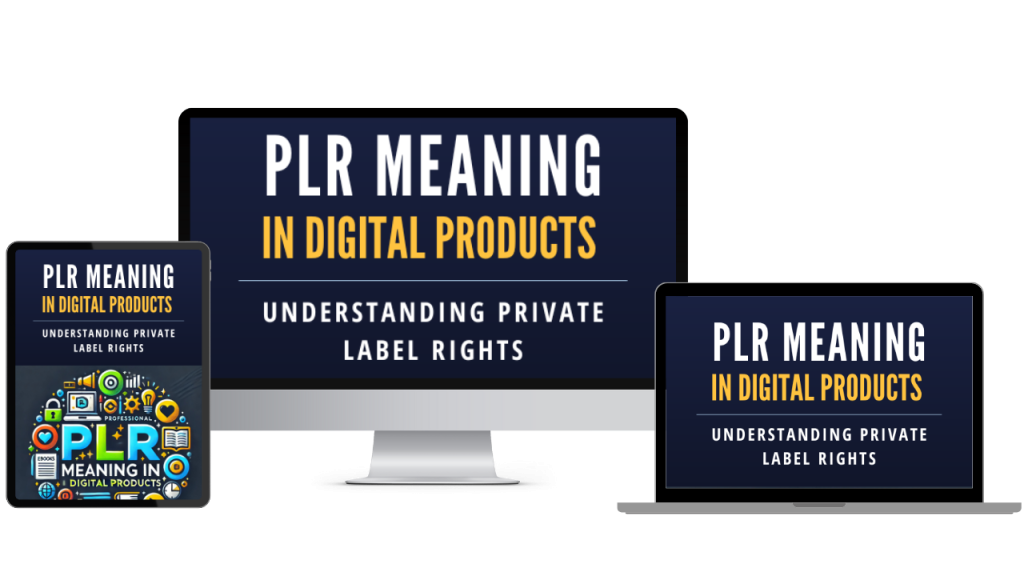 plr meaning in digital products