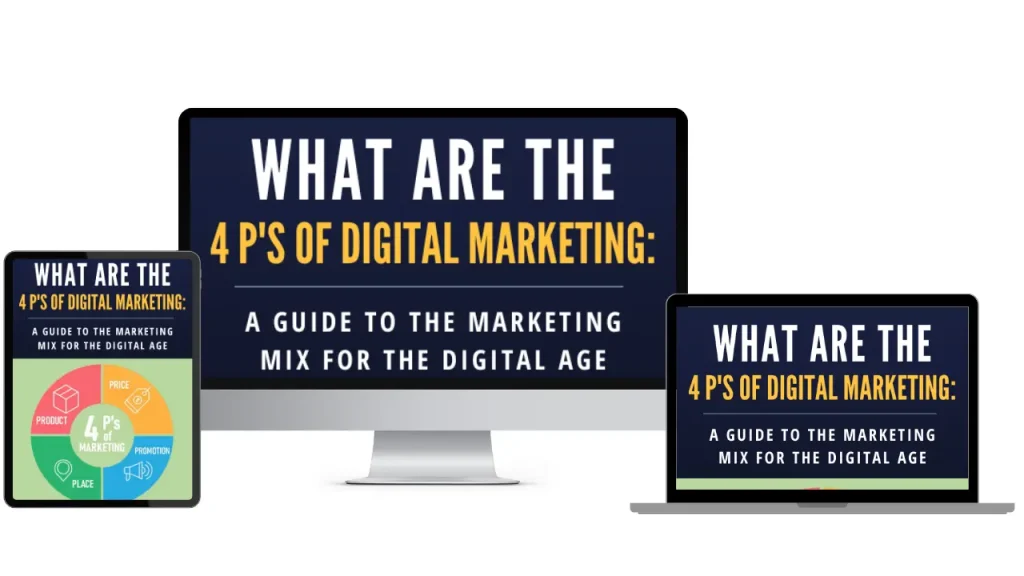 what are the 4 p's of digital marketing