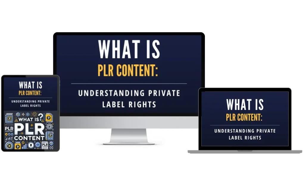 what is plr content