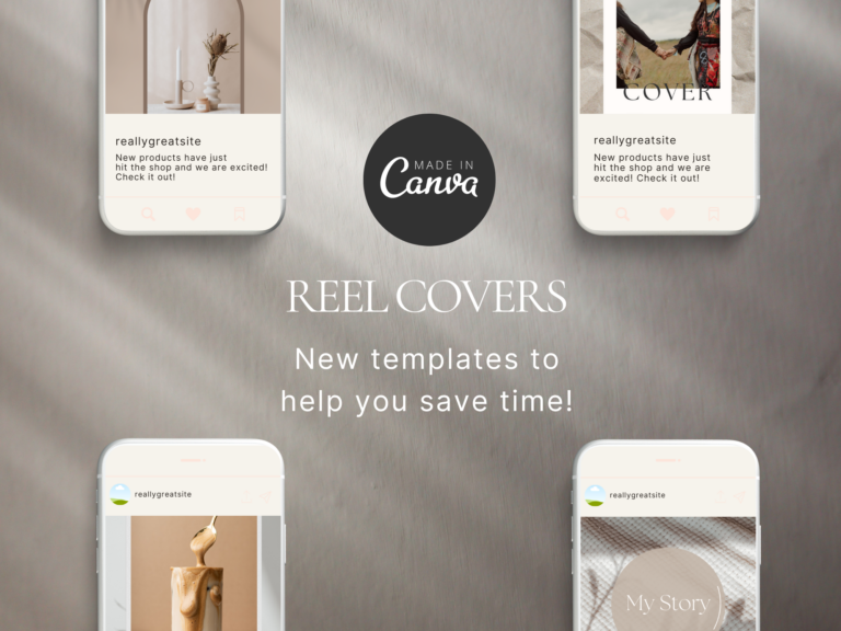 60 Reel Covers – Editable Canva Templates with PLR Rights