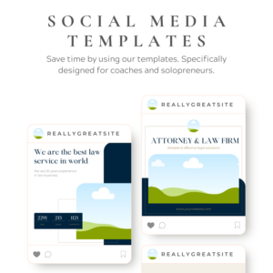 Law Instagram Post Templates – Editable Canva Templates with PLR Rights