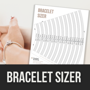 Bracelet Sizer – Editable Canva Template with PLR Rights