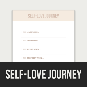Self-Love Journey – Editable Canva Template with PLR Rights