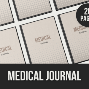 Medical Journal – Editable Canva Templates with PLR Rights