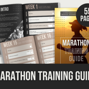 Marathon Training Guide – Editable Canva Templates with PLR Rights