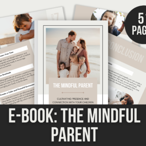 E-Book: The Mindful Parent – 51-Page Editable Canva Template with PLR Rights