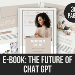 E-Book: The Future of ChatGPT – 30-Page Editable Canva Templates with PLR Rights