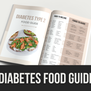 Diabetes Food Guide – Editable Canva Templates with PLR Rights