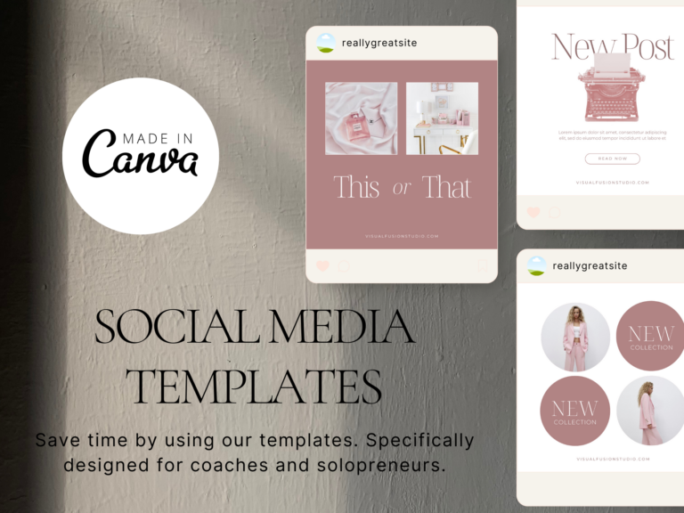 Instagram Post Editable Canva Templates – Stunning Designs with PLR