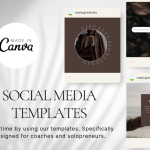 Instagram Post Canva Templates Editable – Engaging Designs with PLR