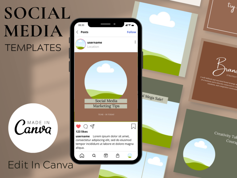 Business Canva Templates – Editable Instagram Templates with PLR Rights