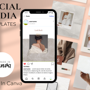 Instagram Template Pack 3 – Editable Canva Templates with PLR Rights
