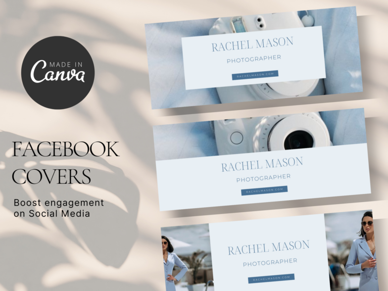 Facebook Covers Editable Canva Templates – Professional Designs with PLR