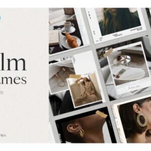 Film Frames Premium Instagram Pack – Exclusive Canva Templates with PLR Rights
