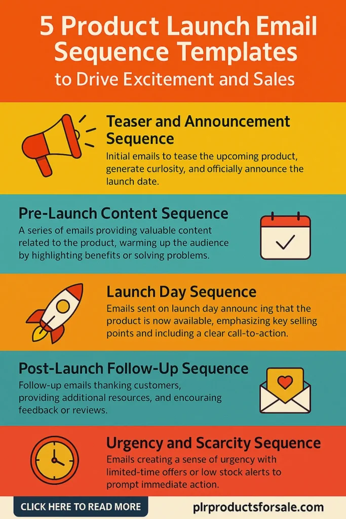 Product Launch Email Sequence Templates