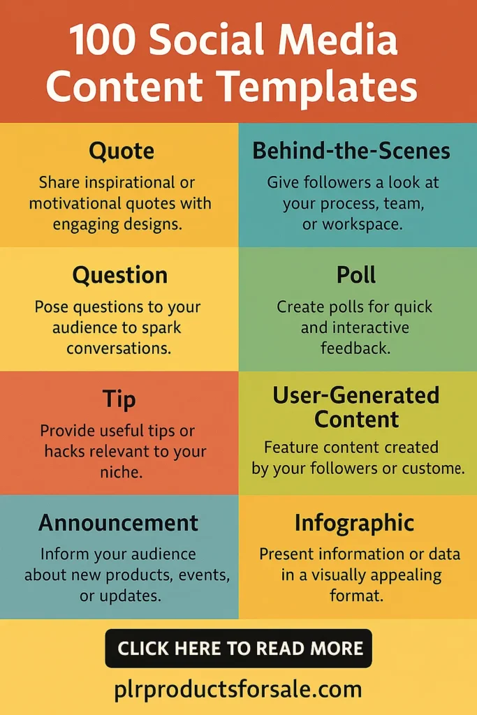 Social Media Content Templates