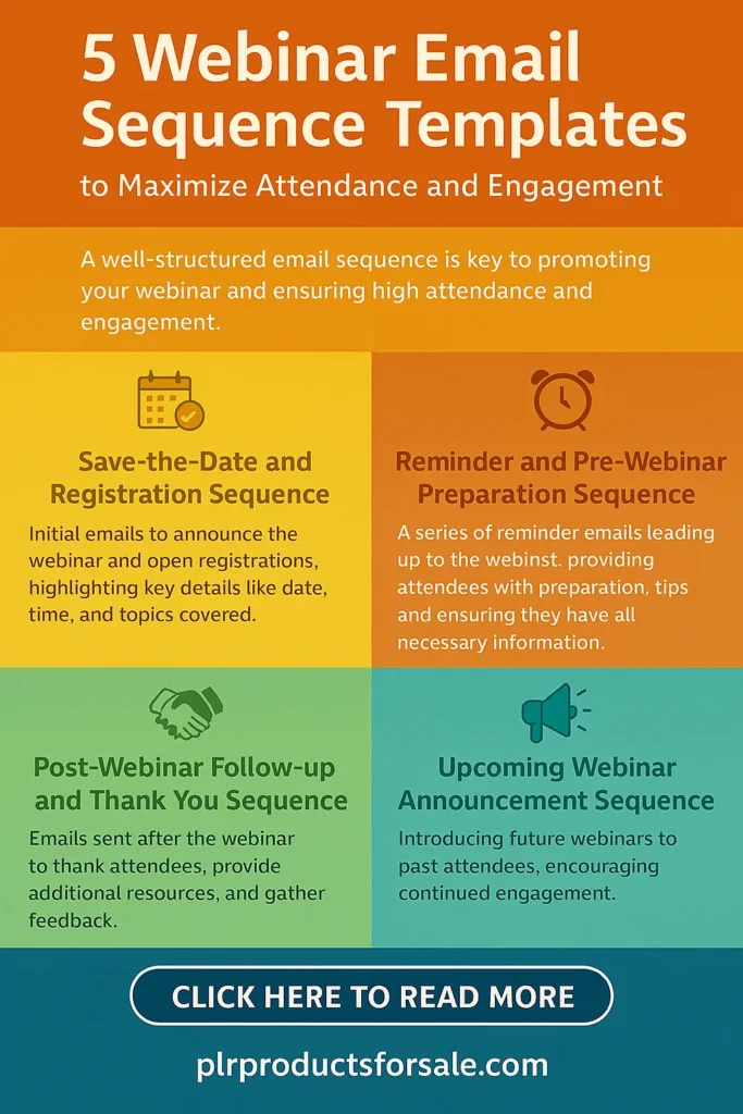 Webinar Email Sequence Templates