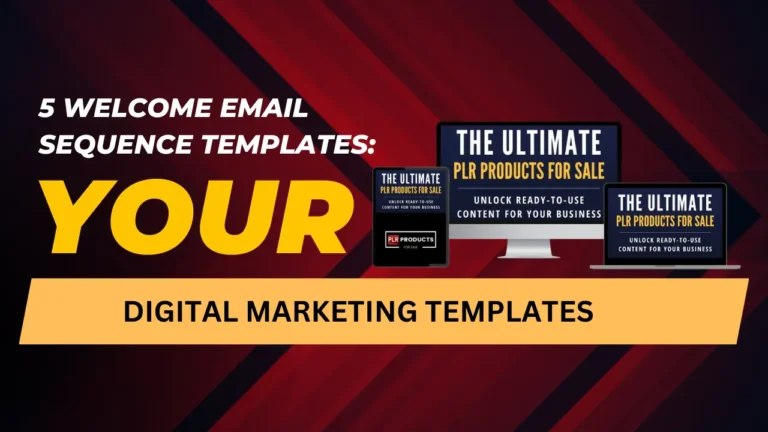 Welcome Email Sequence Templates